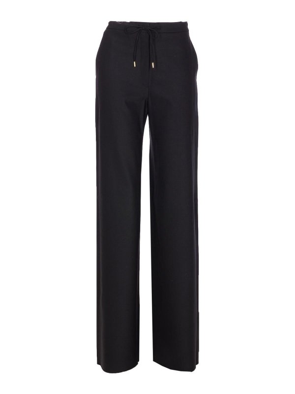MAX MARA STUDIO: Schlagjeans - Schlagjeans - Schwarz