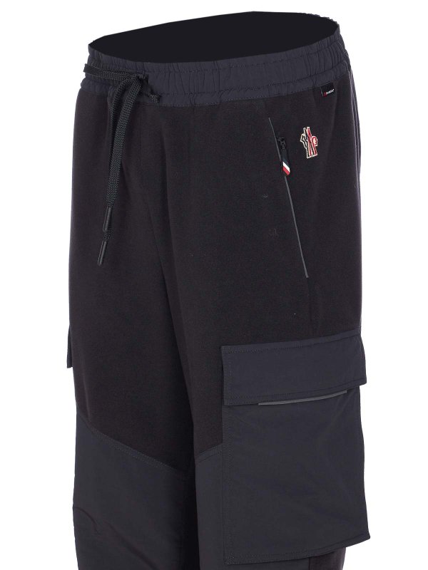 The Best Shops MONCLER: casual trousers - Logo Pants