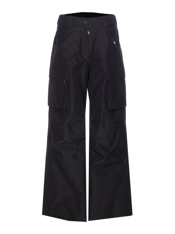 MONCLER: tracksuit bottoms - Logo Ski Pants