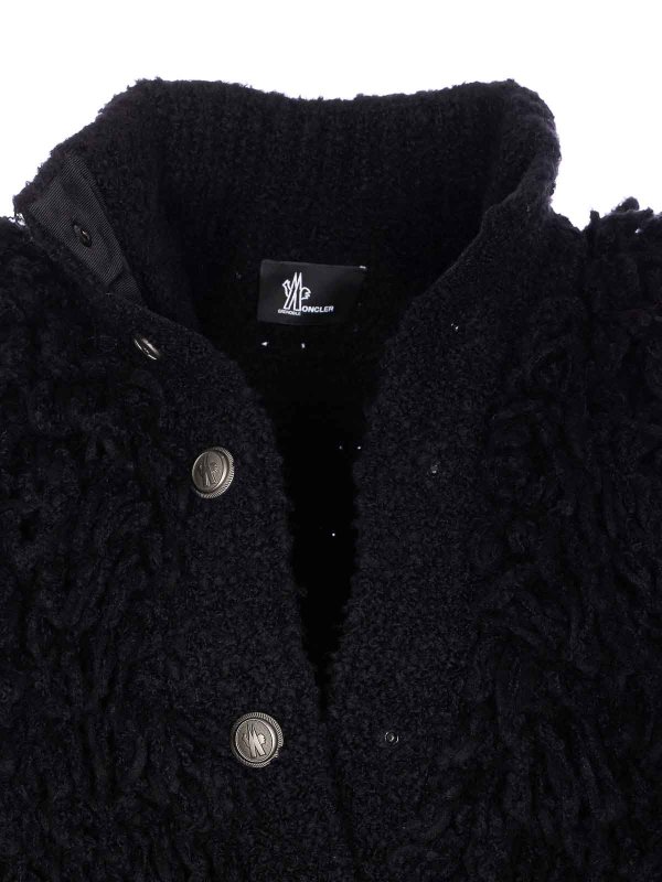 Cárdigan - Negro shop online: MONCLER