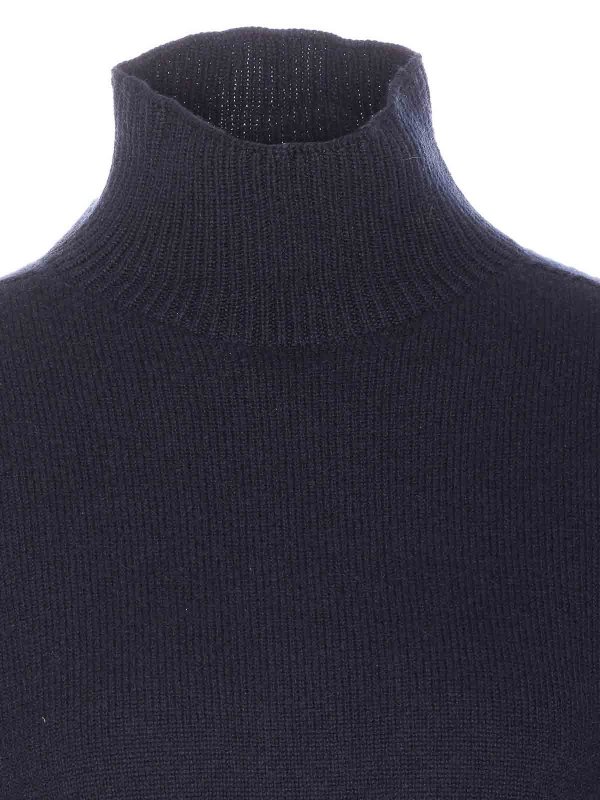 Rundhalspullover - Blau shop online: S MAX MARA