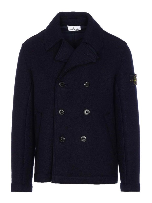 STONE ISLAND: padded coats - Logo Coat
