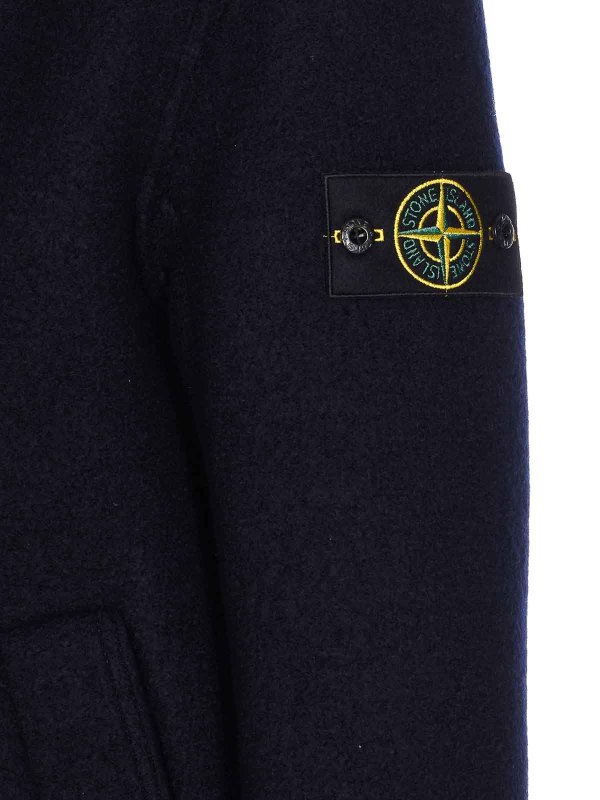 The Best Shops STONE ISLAND: padded coats - Logo Coat