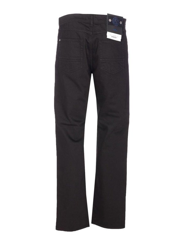 STONE ISLAND: Jeans Rectos online - Vaqueros Rectos - Negro