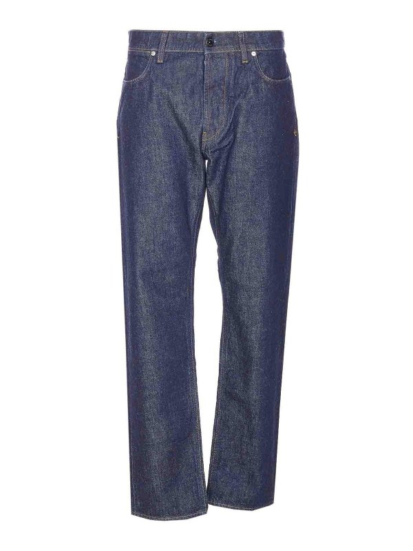STONE ISLAND: Jeans Rectos - Vaqueros Rectos - Azul