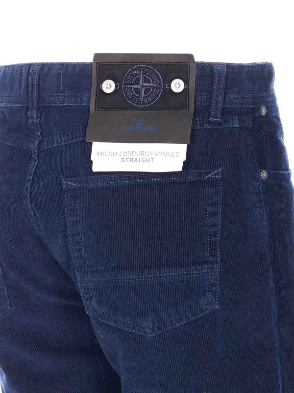 The Best Shops STONE ISLAND: Jeans Rectos - Vaqueros Rectos - Azul