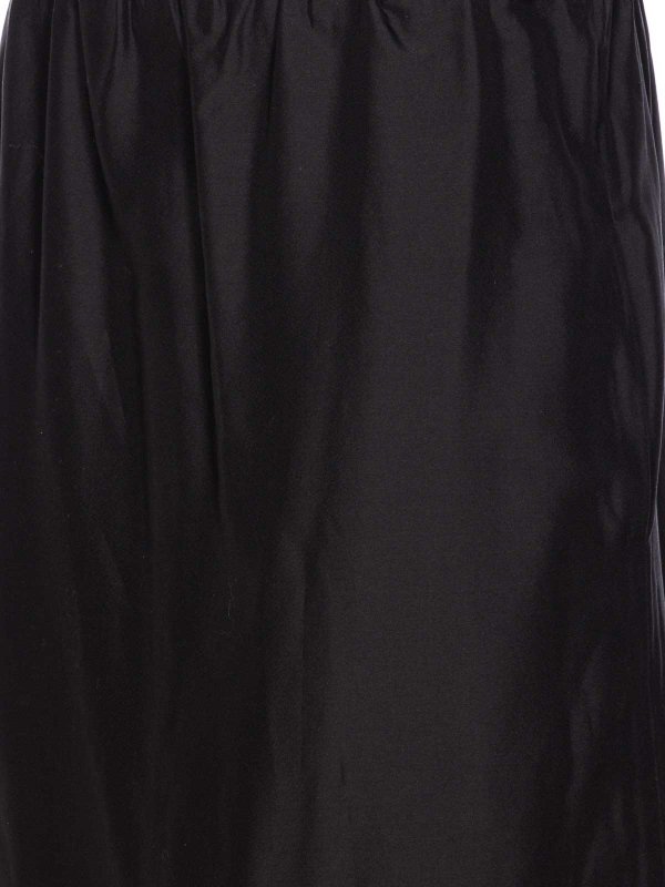The Best Shops THE ROW: Faldas media pierna y semilargas - Falda Semilarga - Negro