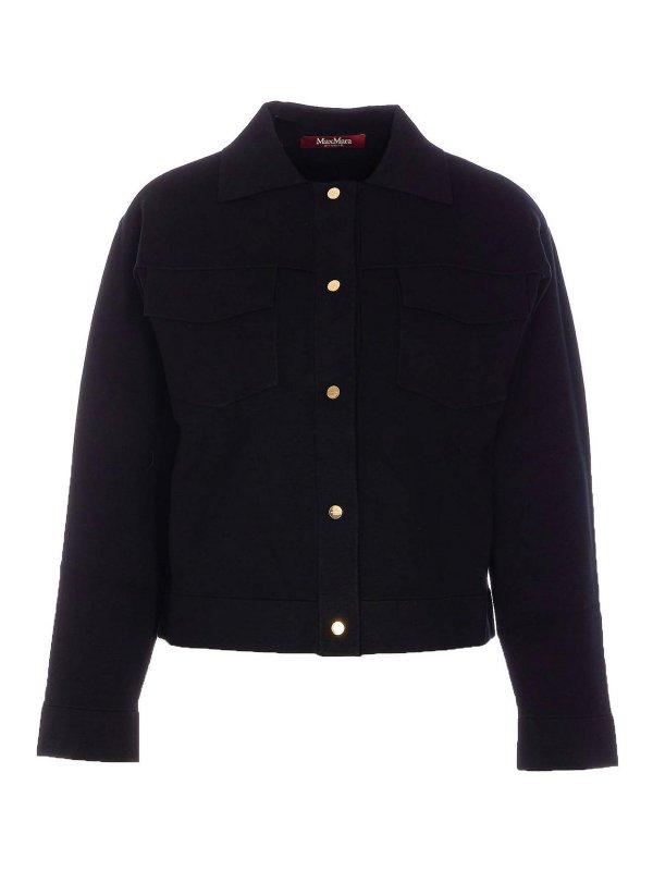 MAX MARA STUDIO: casual jackets - Zum Boxy Jacket