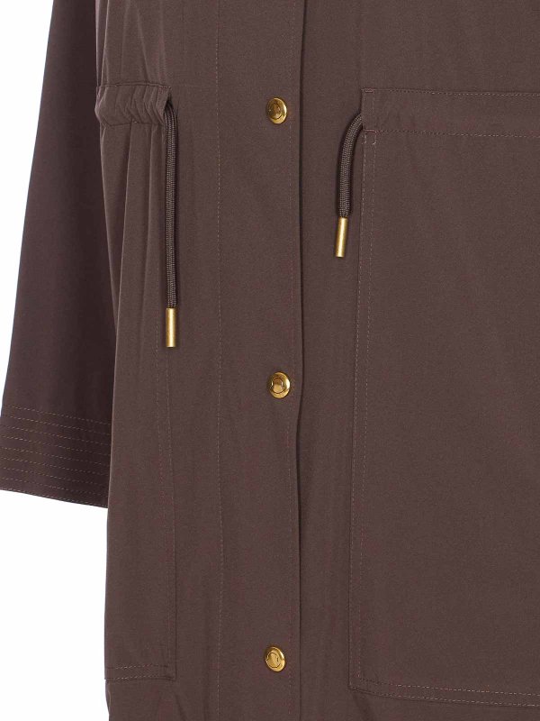 The Best Shops MONCLER: Parkas - Parka - Marron