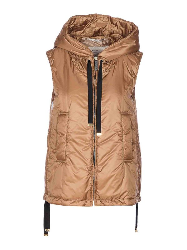 S MAX MARA: padded jackets - Greengo Light Down Jacket