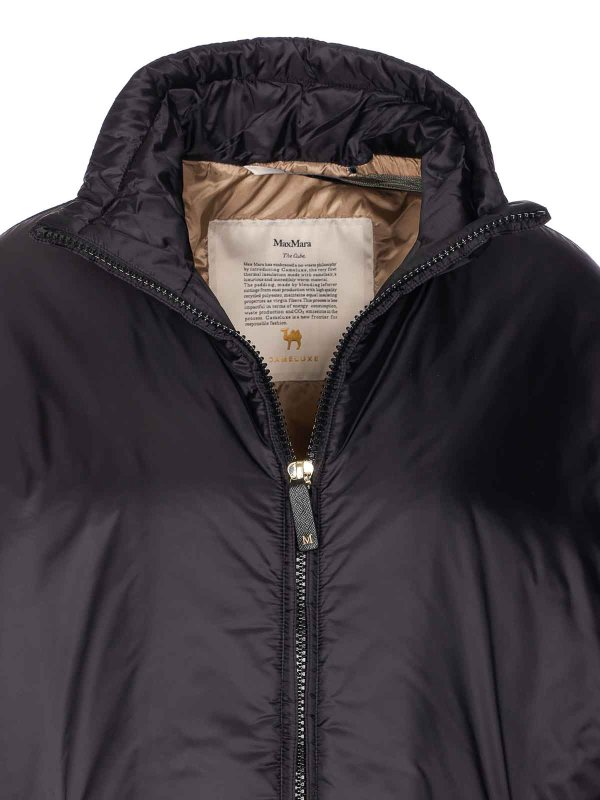ダウンジャケット - 黒 shop online: S MAX MARA