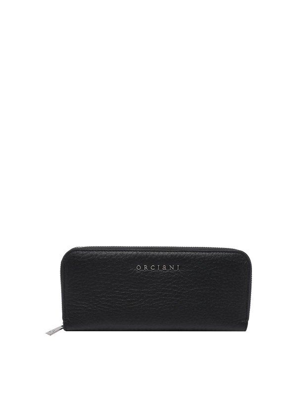 ORCIANI: wallets & purses - Black Wallet