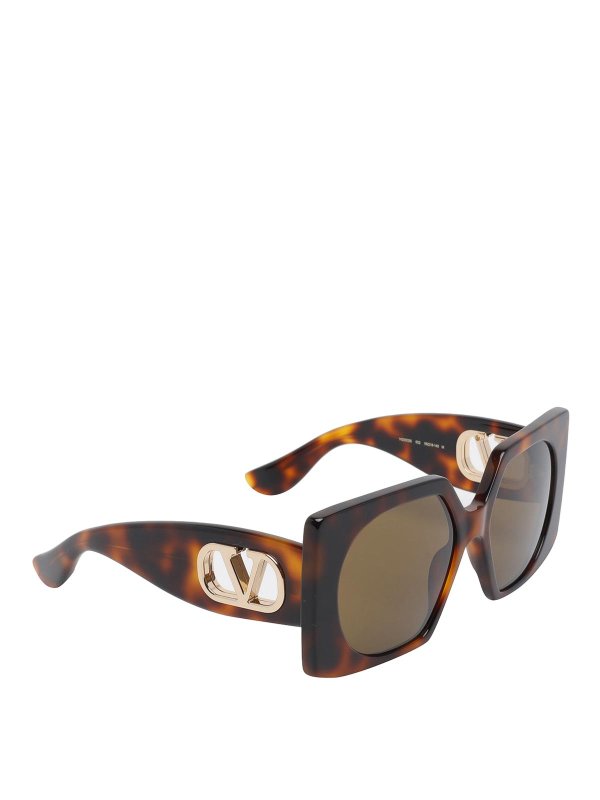 VALENTINO GARAVANI: sunglasses online - Rectangular Sunglasses