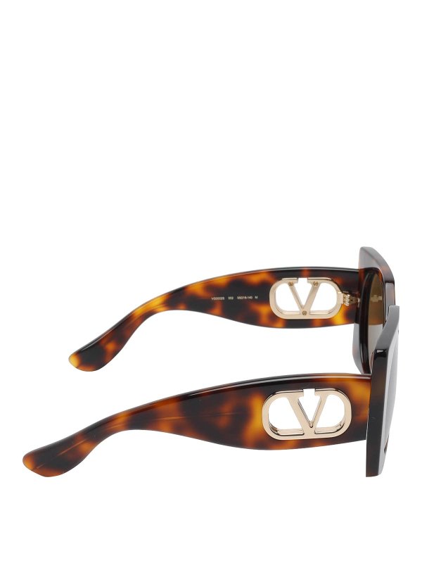 The Best Shops VALENTINO GARAVANI: sunglasses - Rectangular Sunglasses