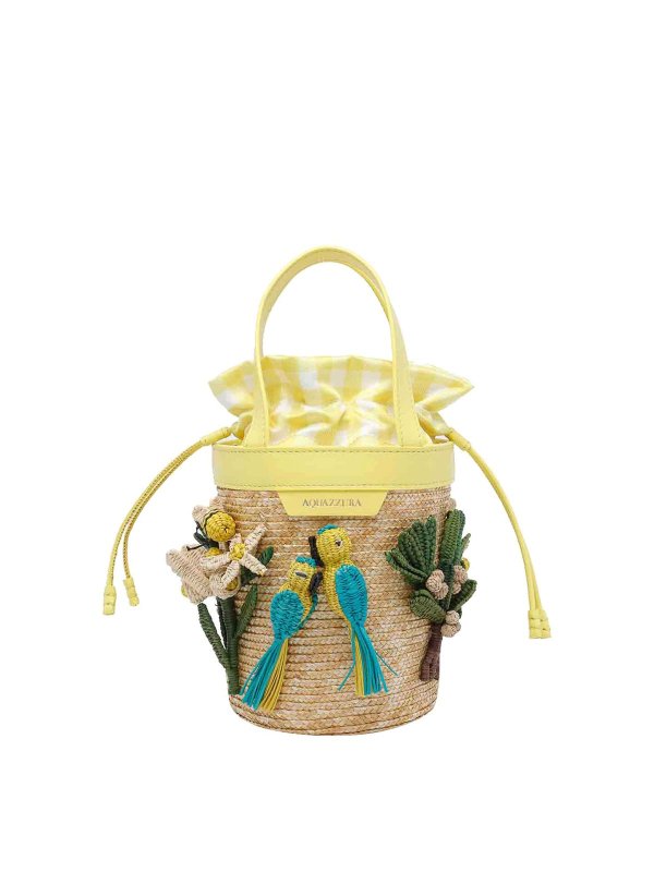 Aquazzura: Secchielli - Mini borsa a secchiello