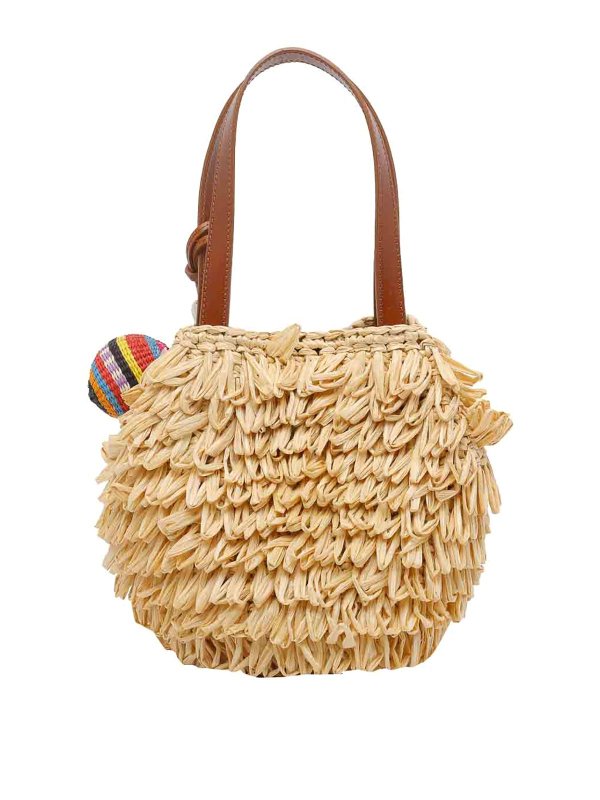The Best Shops Aquazzura: トートバッグ - トートバッグ - ベージュ