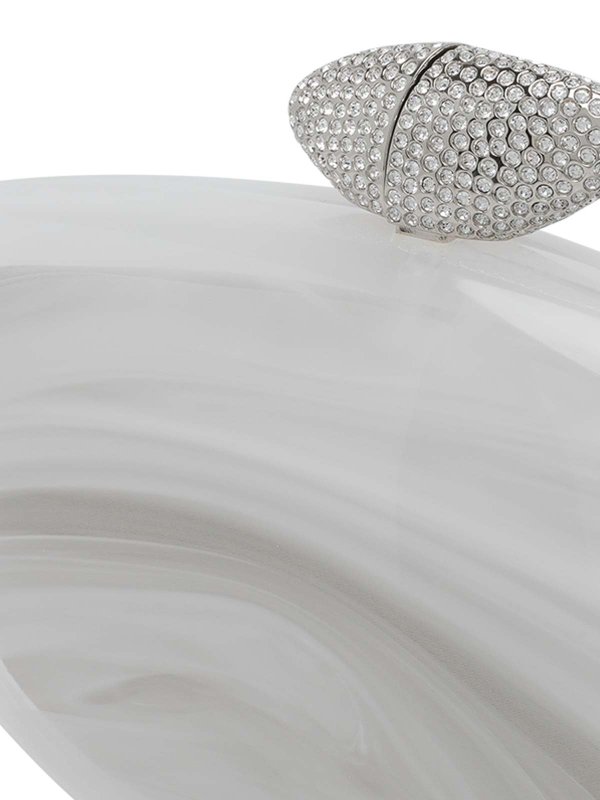 クラッチバッグ - 白 shop online: BENEDETTA BRUZZICHES
