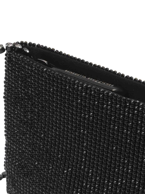 クラッチバッグ - 黒 shop online: BENEDETTA BRUZZICHES