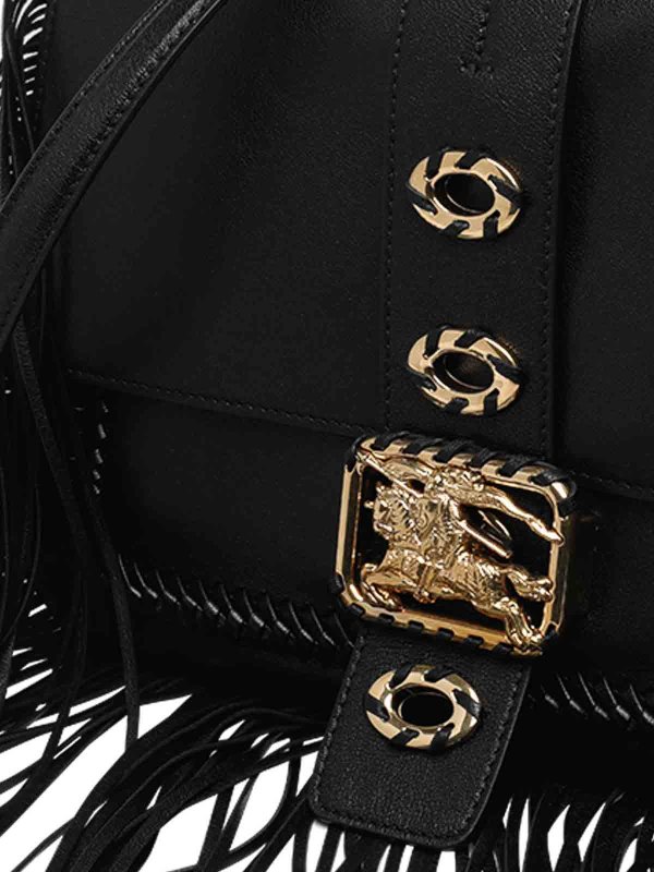 Borsa da pilota nera shop online: BURBERRY