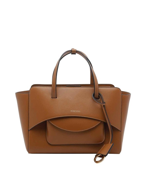 HIDESINS: Sacs à main - Sac Cabas - Marron