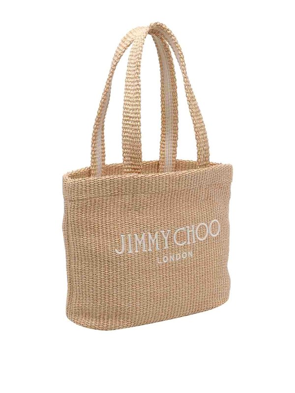 JIMMY CHOO: Handtaschen online - Shopper - Beige