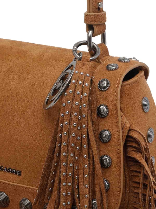 Aztec Suede Handbag shop online: LA CARRIE
