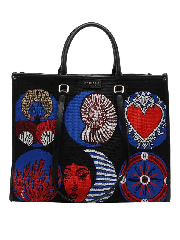MY BEST BAG: トートバッグ - トートバッグ - 黒