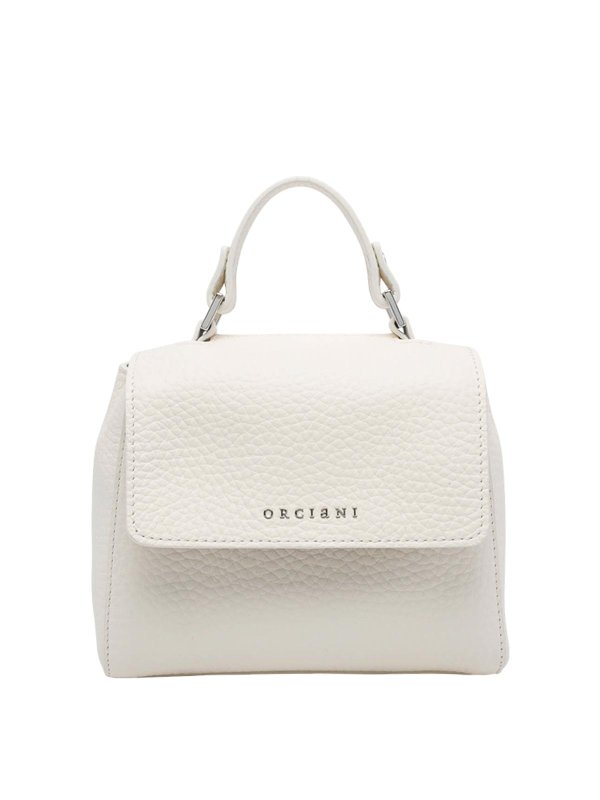 ORCIANI: Sacs à main - Sac Cabas - Blanc