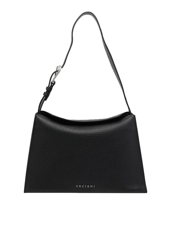 ORCIANI: shoulder bags - Black Trinity Shoulder Bag