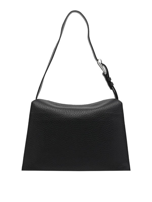 The Best Shops ORCIANI: shoulder bags - Black Trinity Shoulder Bag