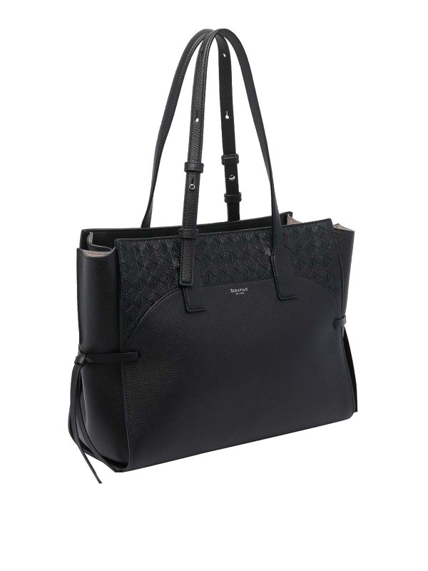 Serapian: Schultertaschen online - Schultertasche - Schwarz