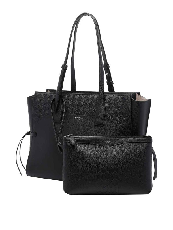 Schultertasche - Schwarz shop online: Serapian