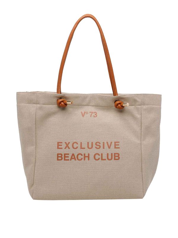 v°73: Handtaschen - Shopper - Beige