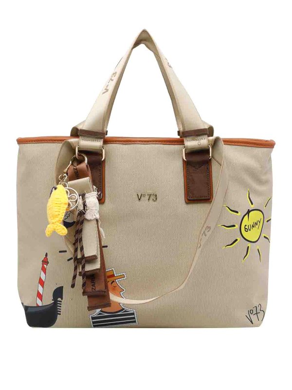 v°73: Sacs à main - Sac Cabas - Beige