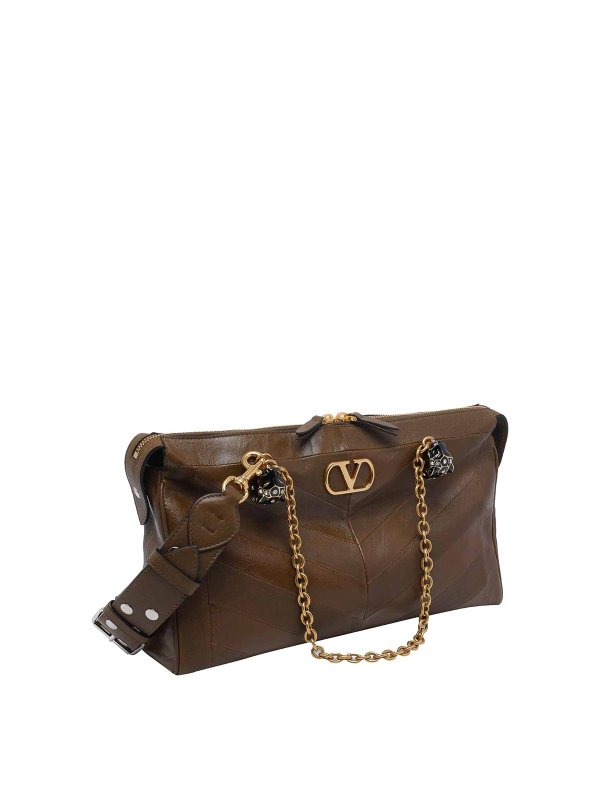 VALENTINO GARAVANI: ショルダーバッグ online - ショルダーバッグ - ブラウン