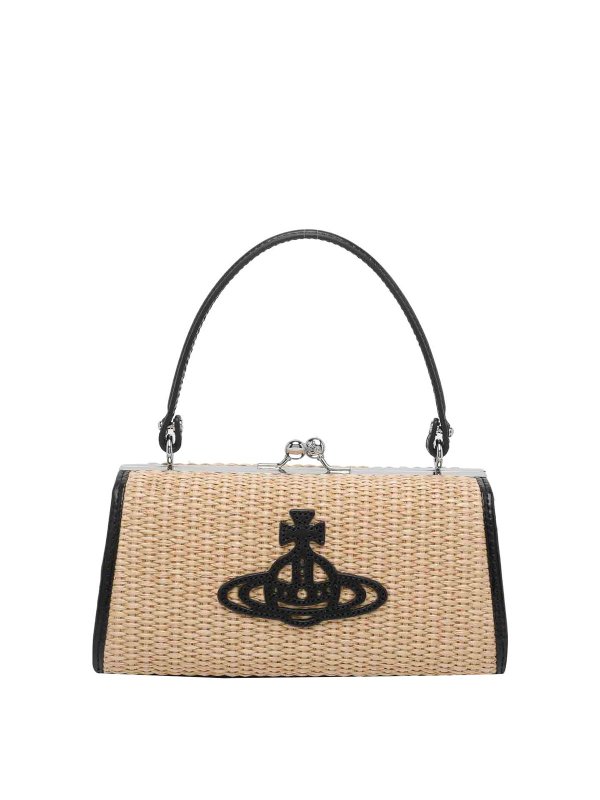 VIVIENNE WESTWOOD: トートバッグ - トートバッグ - ベージュ