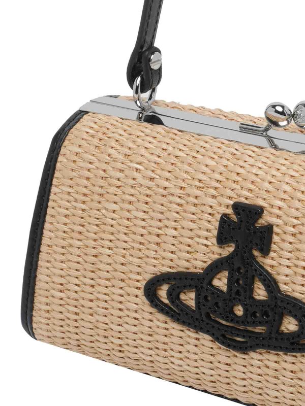 トートバッグ - ベージュ shop online: VIVIENNE WESTWOOD