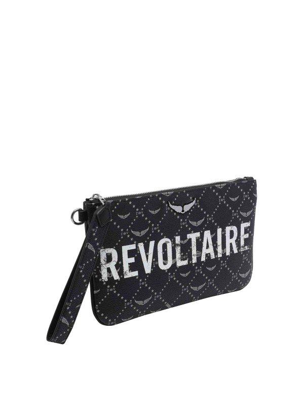 ZADIG&VOLTAIRE: クラッチバッグ online - クラッチバッグ - 黒