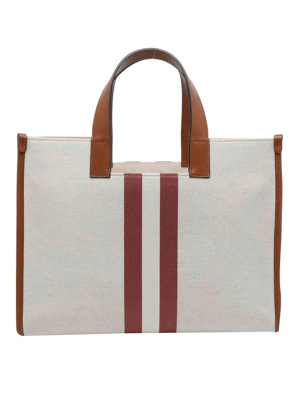 The Best Shops BALLY: totes bags - White Easy Tote Bag