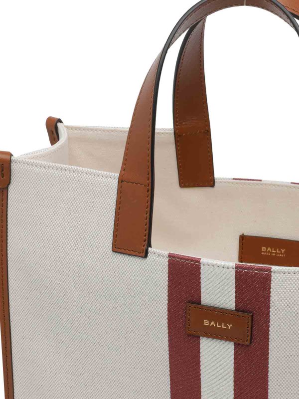 White Easy Tote Bag shop online: BALLY