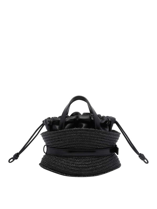 The Best Shops Balmain: shoulder bags - Black Shuffle Bag
