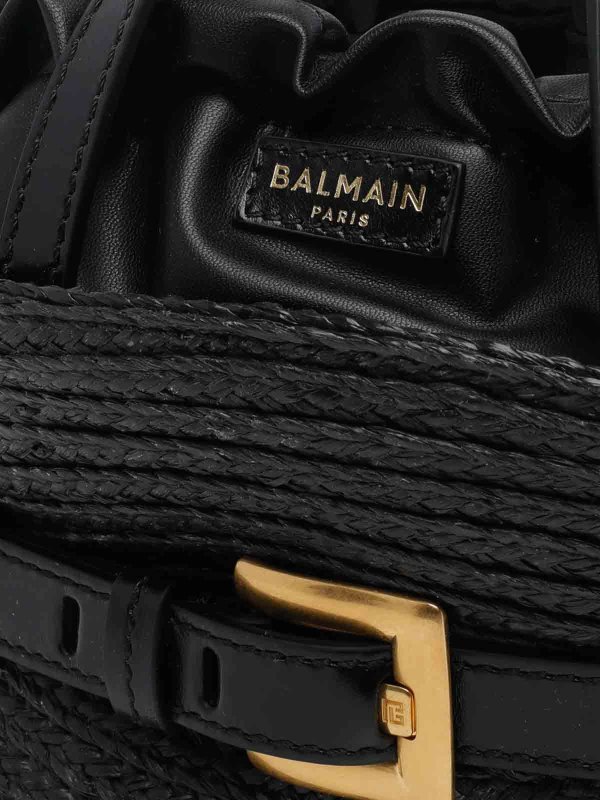 Black Shuffle Bag shop online: Balmain