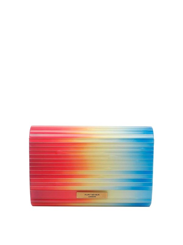 The Best Shops KURT GEIGER: clutches - Multicolor Party Eagle Clutch