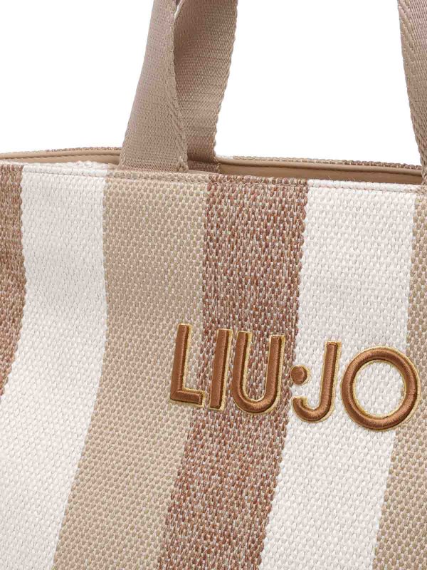 トートバッグ - ベージュ shop online: Liu Jo