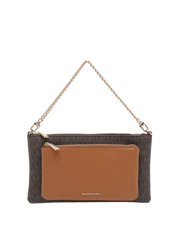 Michael Michael Kors: クロスボディバッグ - クロスボディバッグ - ブラウン