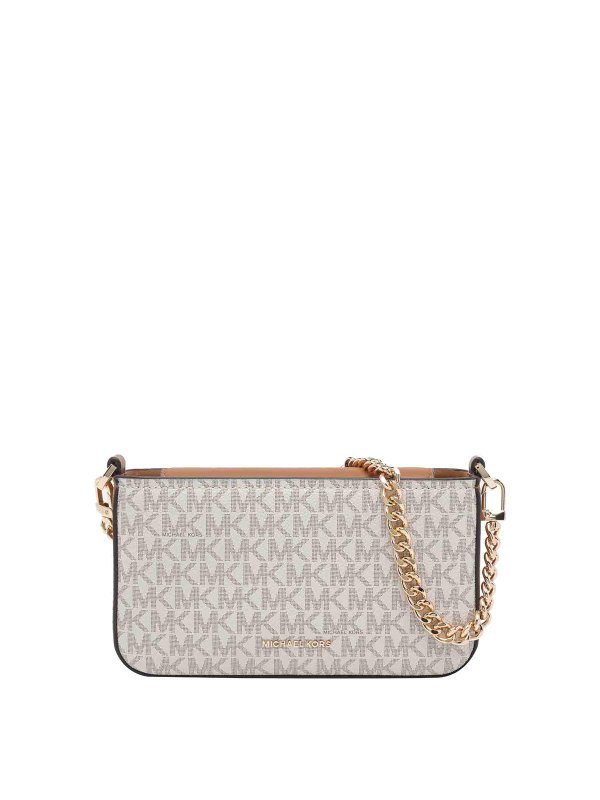 Michael Michael Kors: クロスボディバッグ - クロスボディバッグ - ベージュ