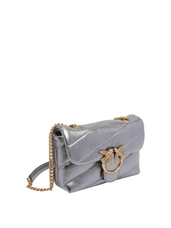 Pinko: Umhängetaschen online - Umhängetasche - Silber