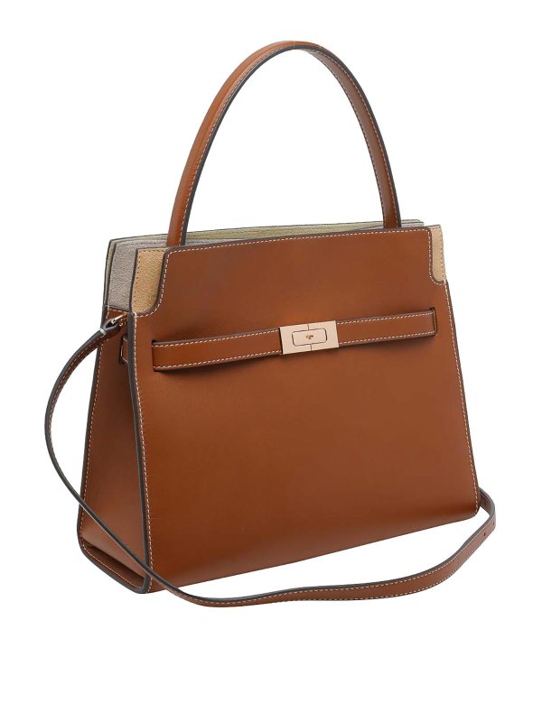 TORY BURCH: totes bags online - Small Double Lee Radziwill Handbag