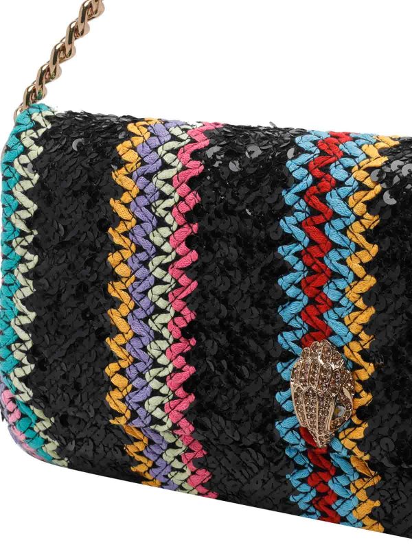 クロスボディバッグ - 黒 shop online: KURT GEIGER