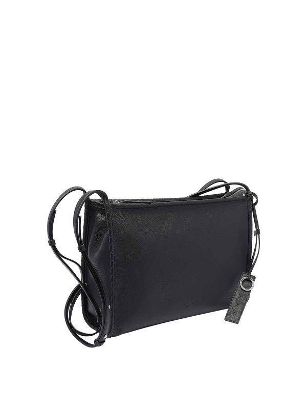 BOTTEGA VENETA: クロスボディバッグ online - クロスボディバッグ - 黒